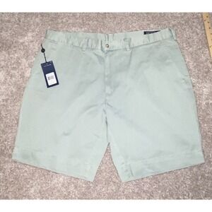 Polo Ralph Lauren Shorts Mens 40 Green Classic‎ Fit Chino 5-Pocket 9" Inseam